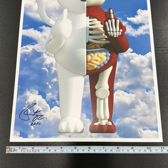 Rip N Dip Signed Anatomy Poster - Picture 2 of 5